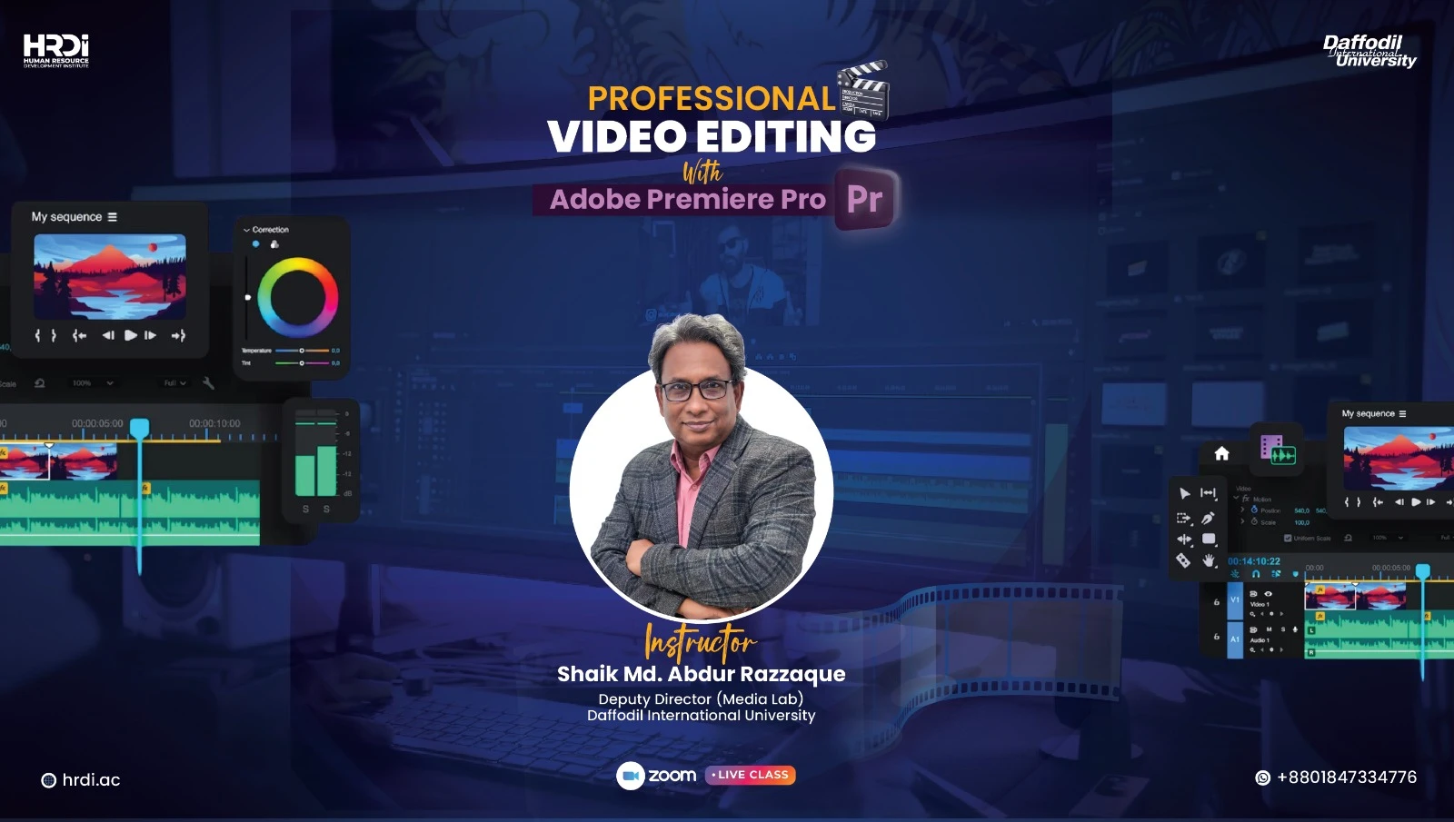 Professional Video Editing With Adobe Premiere Pro